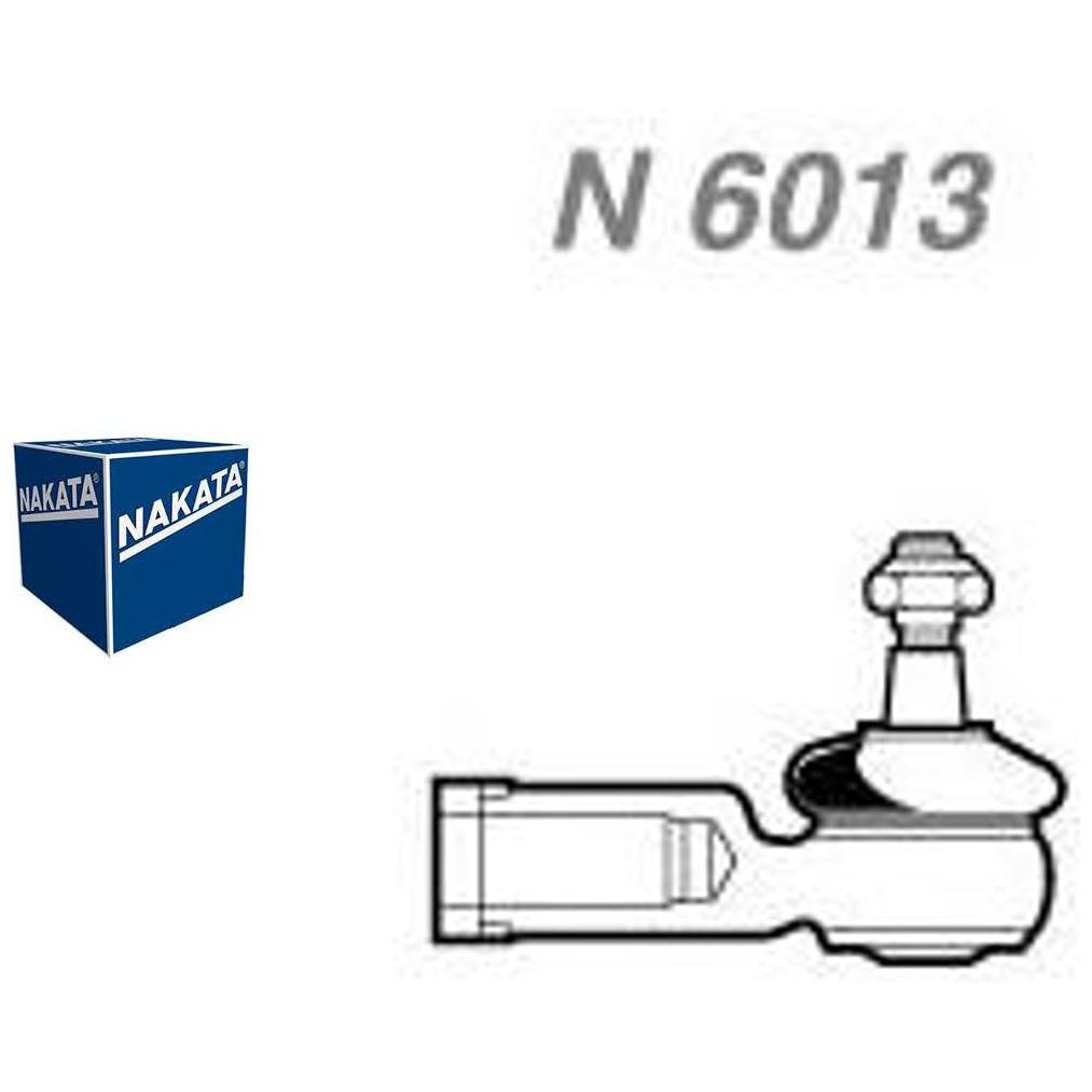 Terminal de Direção Dianteiro - Nakata - N 6013